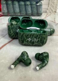  Earbuds with a camouflage design